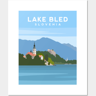 Lake Bled, Slovenia Posters and Art